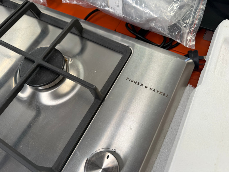 Factory second Fisher&Paykel CG604CNGX2 60cm Natural Gas Cooktop - Second Hand Appliances Geebung