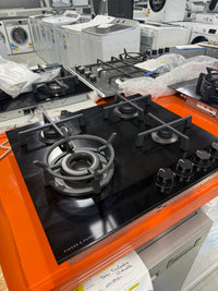 Thumbnail for Factory second Fisher & Paykel CG604DNGGB4 – 60cm Series 9 Gas on Glass Cooktop (Natural Gas) - Second Hand Appliances Geebung
