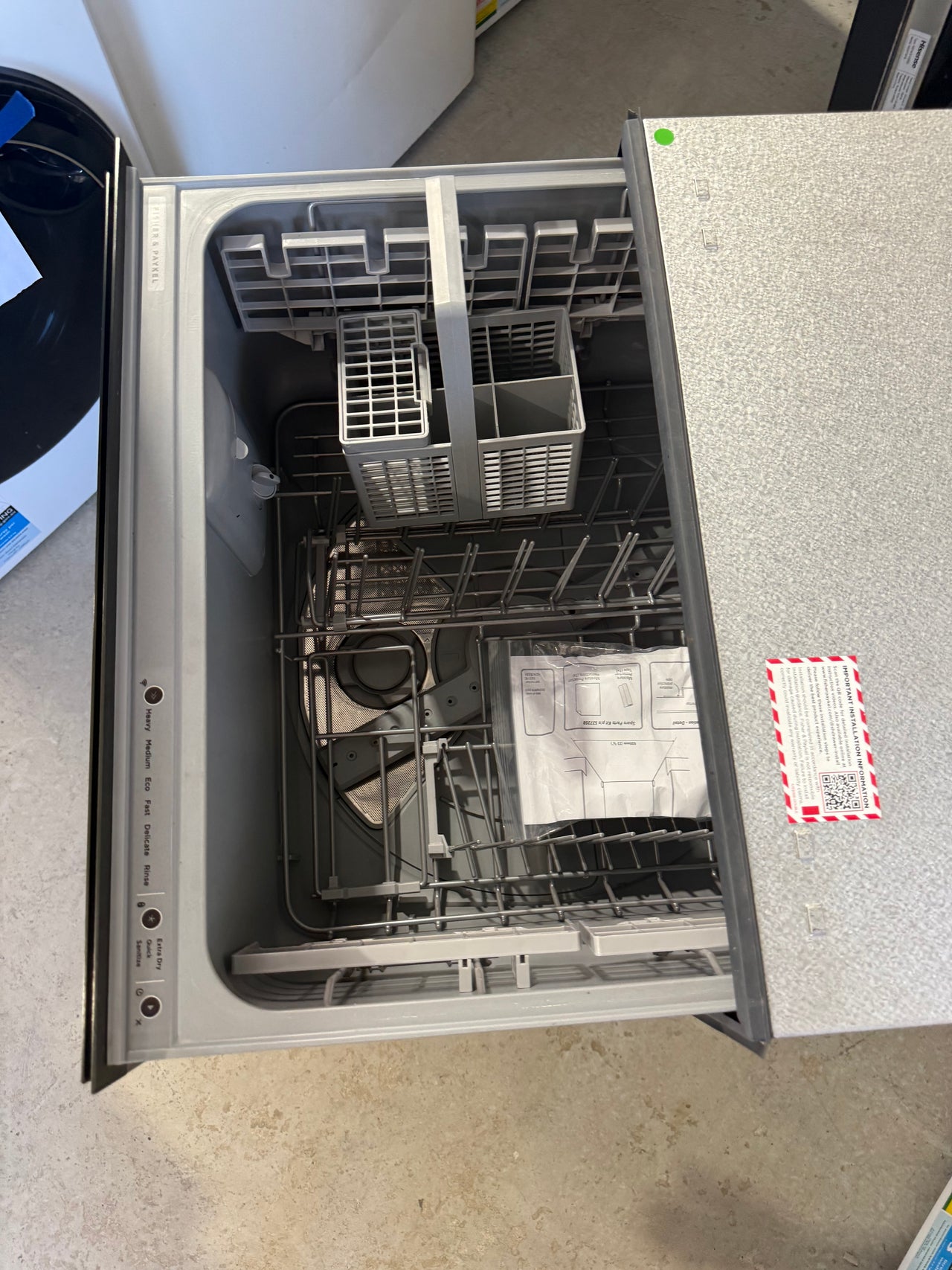 Buy Factory second Fisher & Paykel DD60D4NB9 Series 9 Contemporary Double DishDrawer™ Dishwasher |  | [product_variant] | Second Hand Appliances Geebung Brisbane