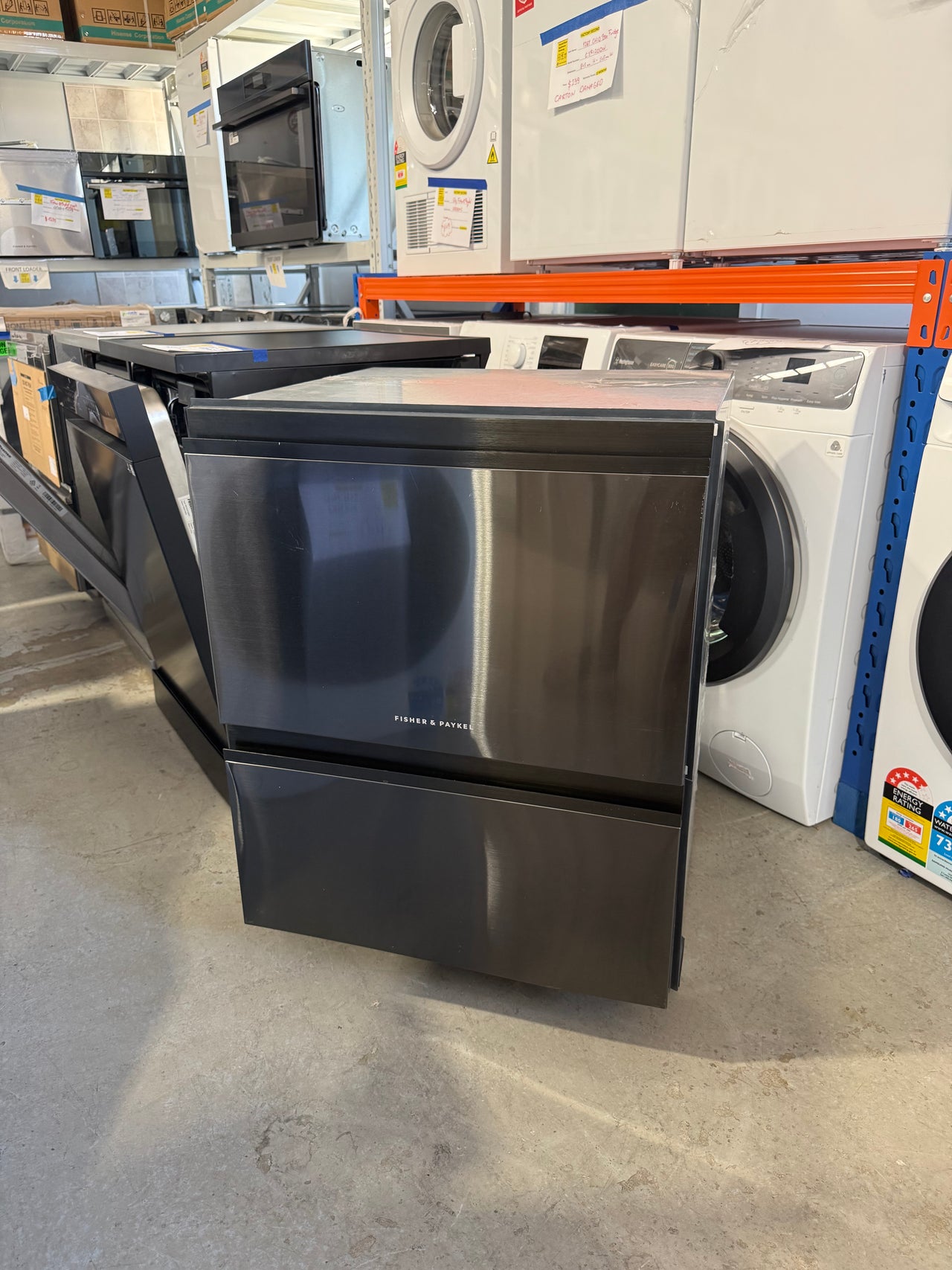 Buy Factory second Fisher & Paykel DD60D4NB9 Series 9 Contemporary Double DishDrawer™ Dishwasher |  | [product_variant] | Second Hand Appliances Geebung Brisbane