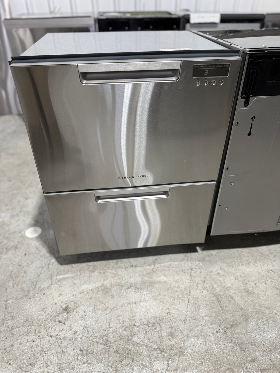Factory second Fisher&Paykel DD60DAX9 Series 7 Contemporary Double DishDrawer™ Dishwasher - Second Hand Appliances Geebung