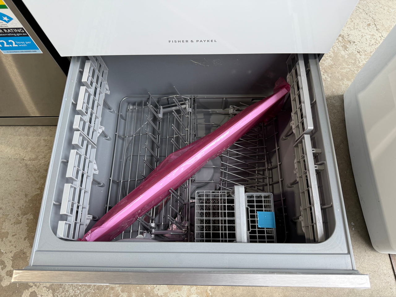 Factory second Fisher&Paykel DD60DCW9 Double DishDrawer™ Dishwasher - Second Hand Appliances Geebung