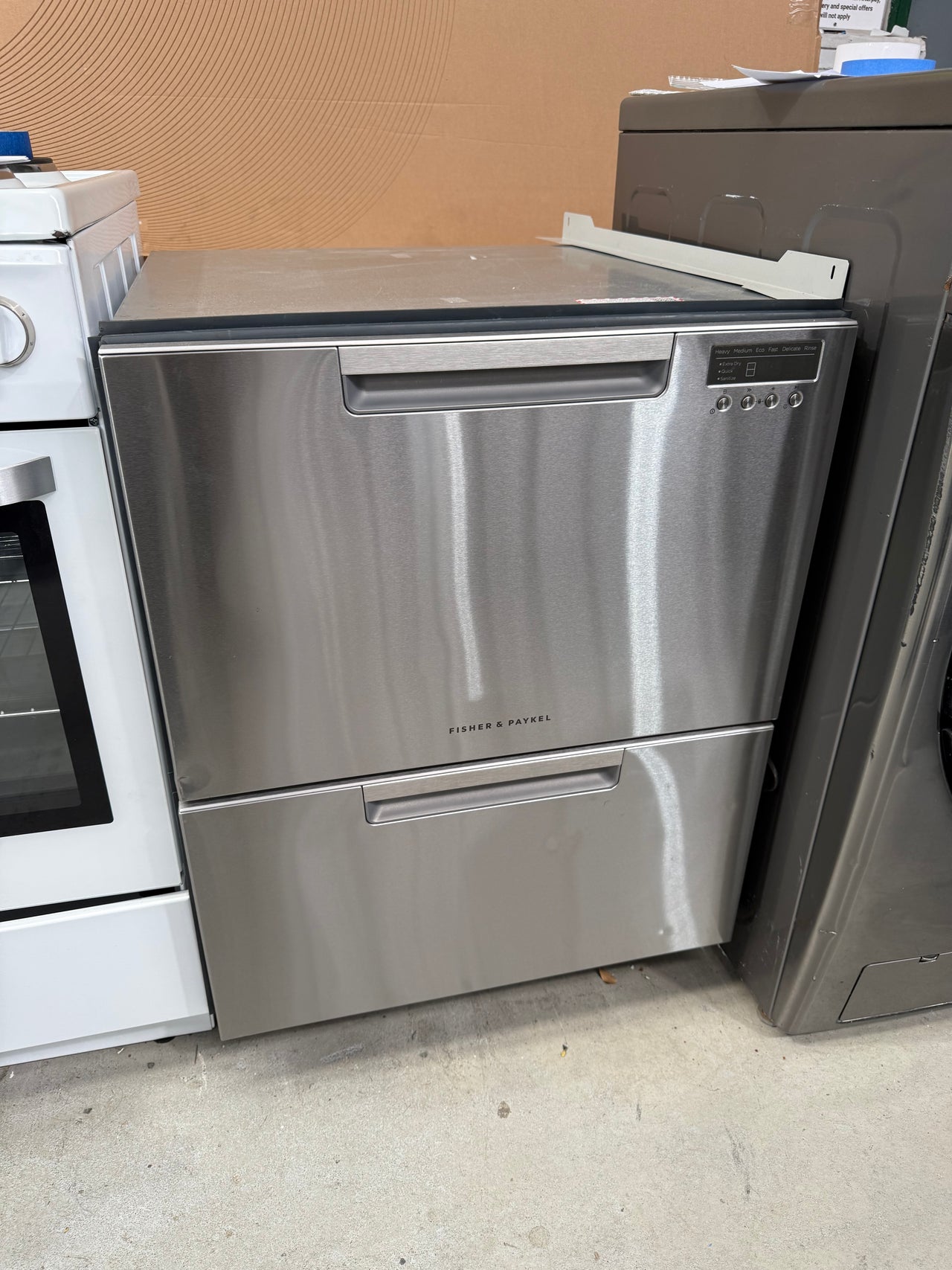 Factory second Fisher &Paykel DD60DCX9 Double DishDrawer™ Dishwasher - Second Hand Appliances Geebung