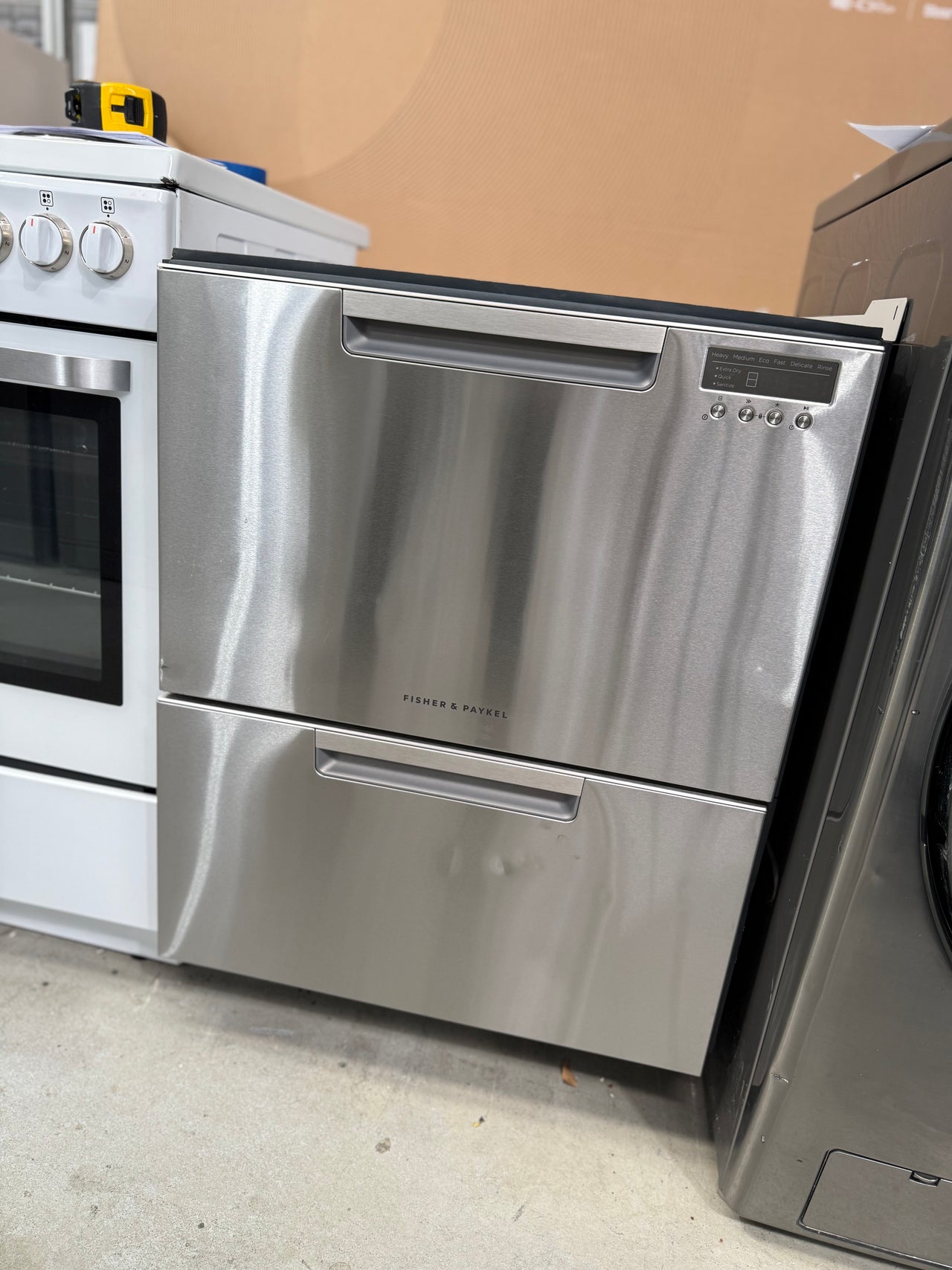 Factory second Fisher &Paykel DD60DCX9 Double DishDrawer™ Dishwasher - Second Hand Appliances Geebung