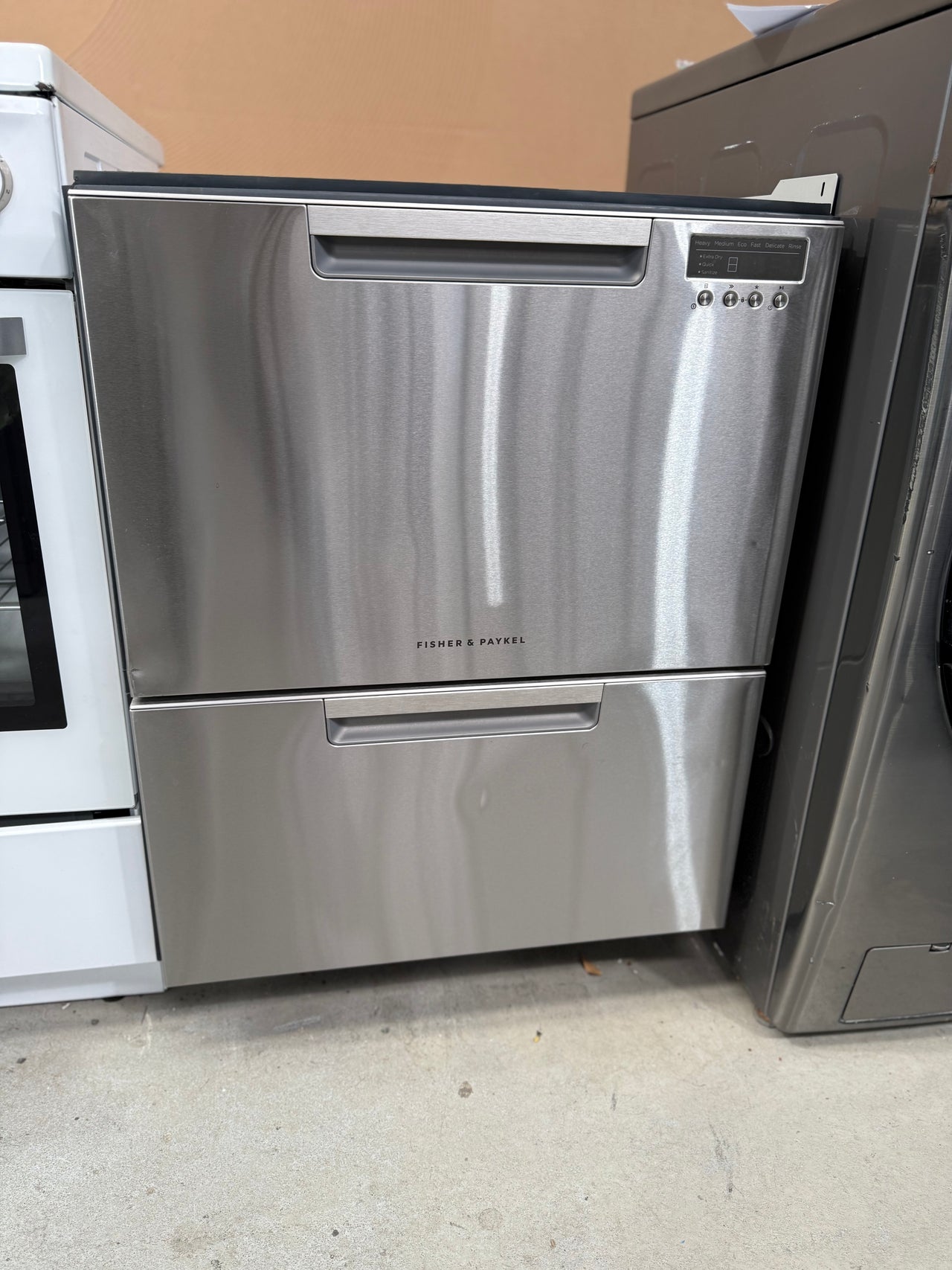 Factory second Fisher &Paykel DD60DCX9 Double DishDrawer™ Dishwasher - Second Hand Appliances Geebung