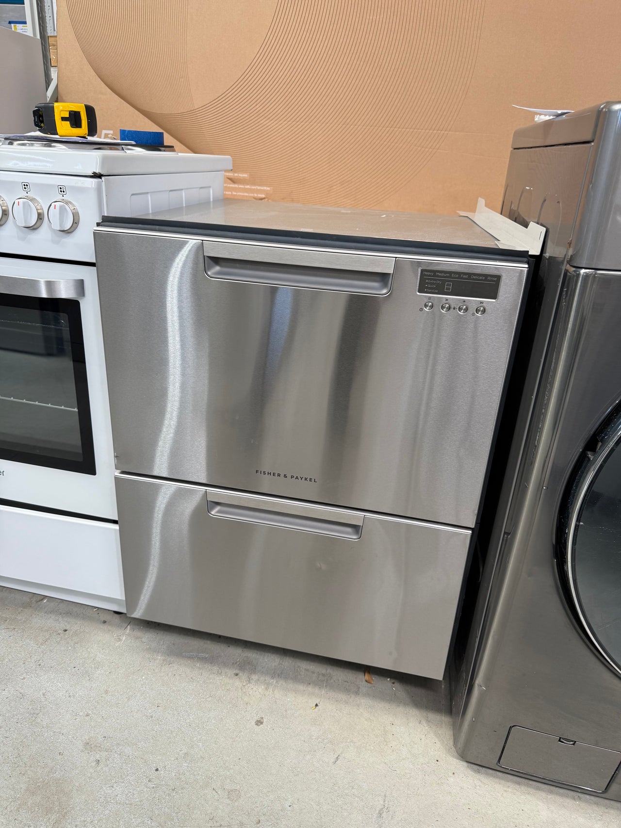 Factory second Fisher &Paykel DD60DCX9 Double DishDrawer™ Dishwasher - Second Hand Appliances Geebung