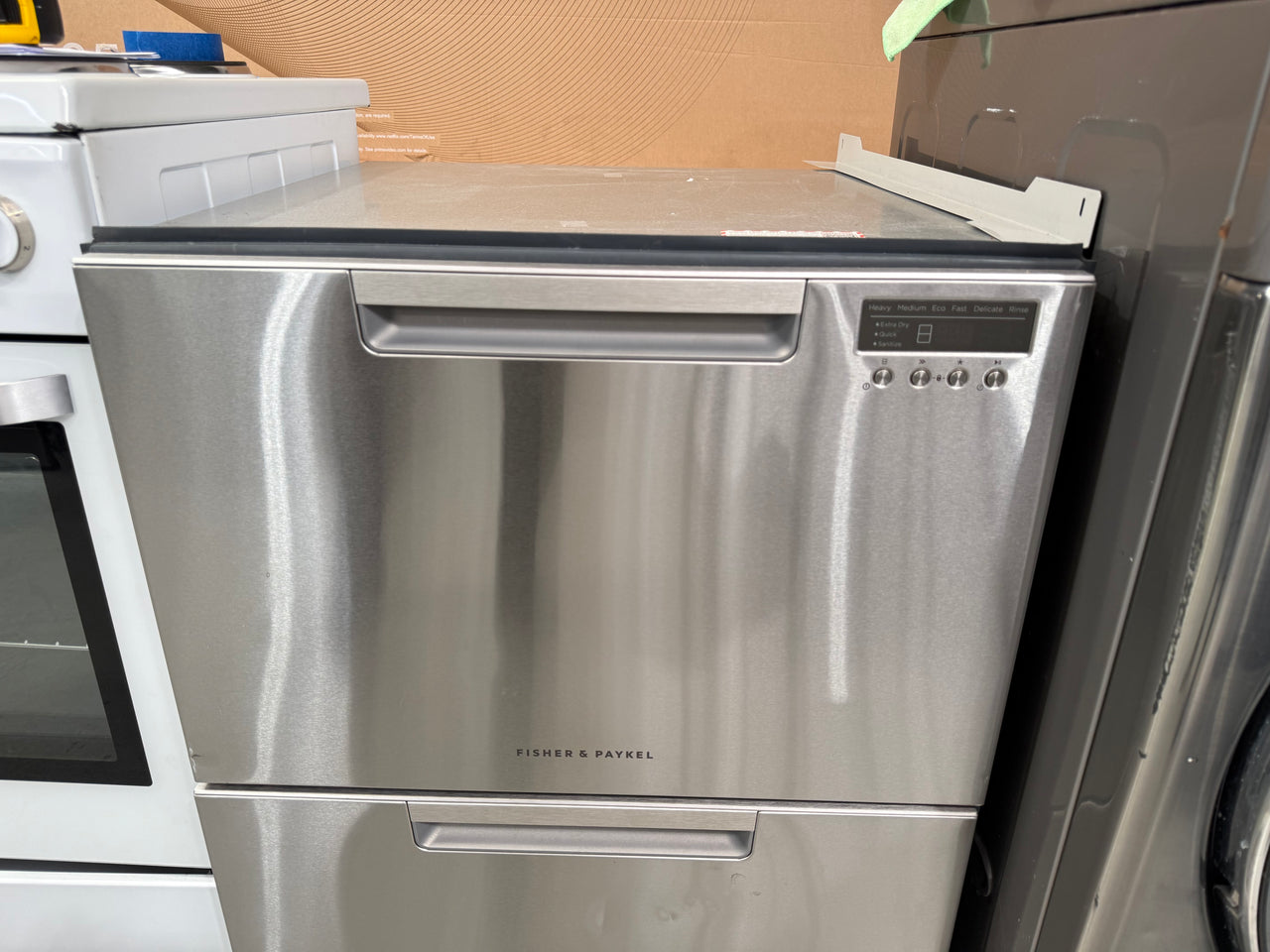 Factory second Fisher &Paykel DD60DCX9 Double DishDrawer™ Dishwasher - Second Hand Appliances Geebung