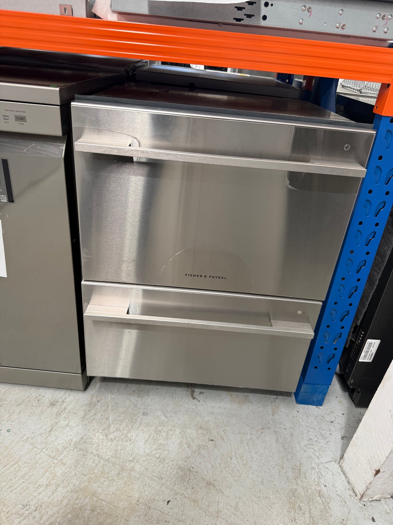 Factory second Fisher&Paykel DD60DDFX9 Double DishDrawer™ Dishwasher – Stainless Steel - Second Hand Appliances Geebung