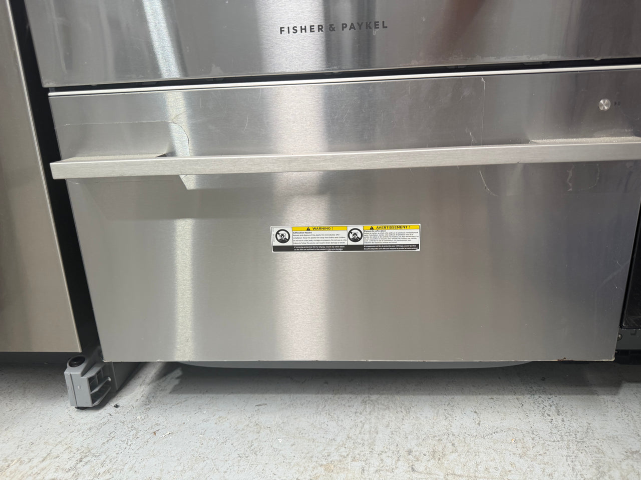 Factory second Fisher&Paykel DD60DDFX9 Double DishDrawer™ Dishwasher – Stainless Steel - Second Hand Appliances Geebung