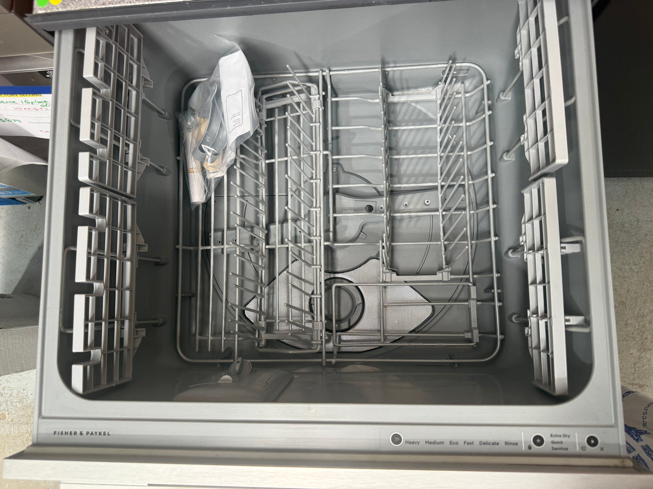 Factory second Fisher&Paykel DD60DDFX9 Double DishDrawer™ Dishwasher – Stainless Steel - Second Hand Appliances Geebung