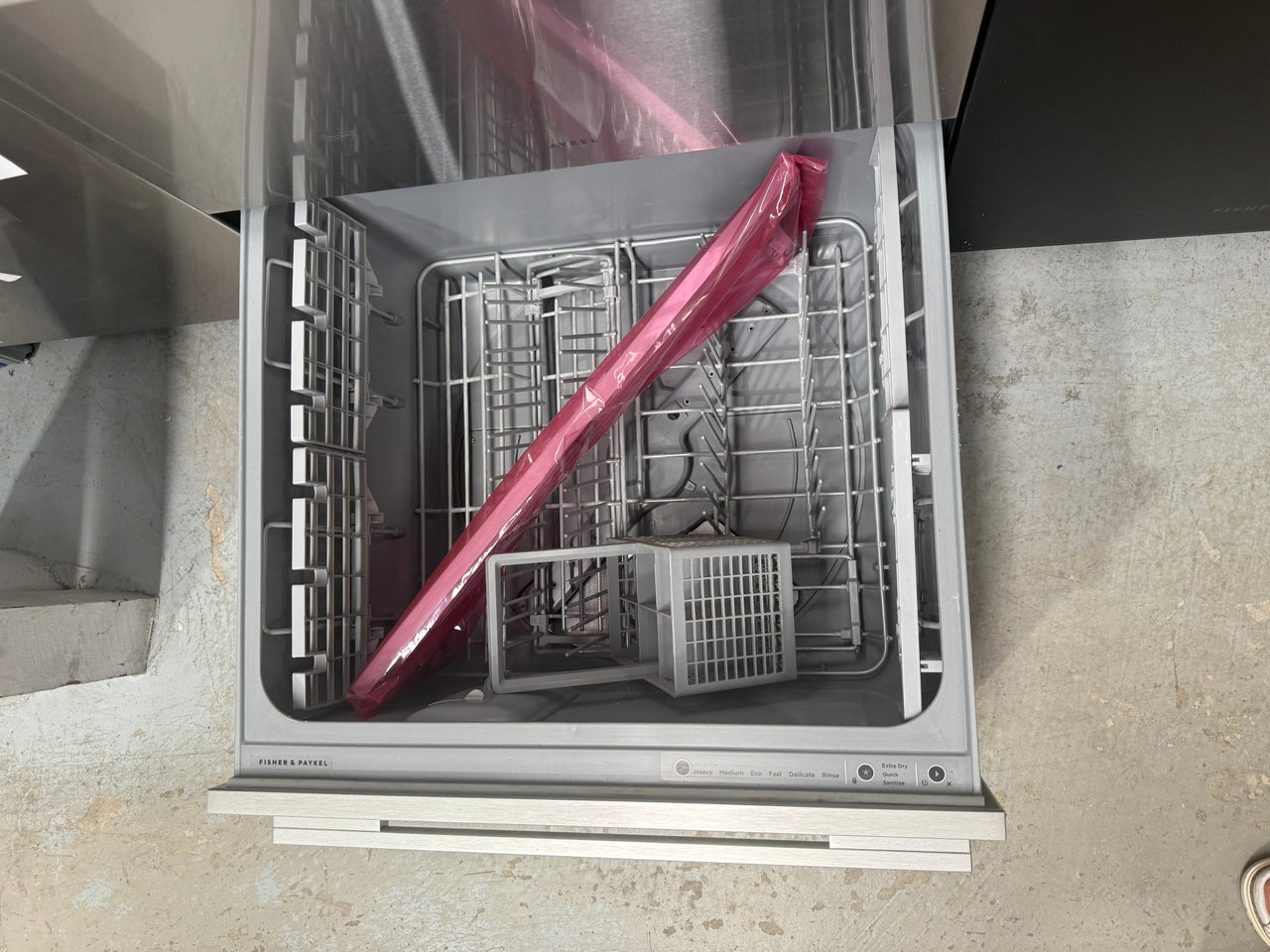 Factory second Fisher&Paykel DD60DDFX9 Double DishDrawer™ Dishwasher – Stainless Steel - Second Hand Appliances Geebung