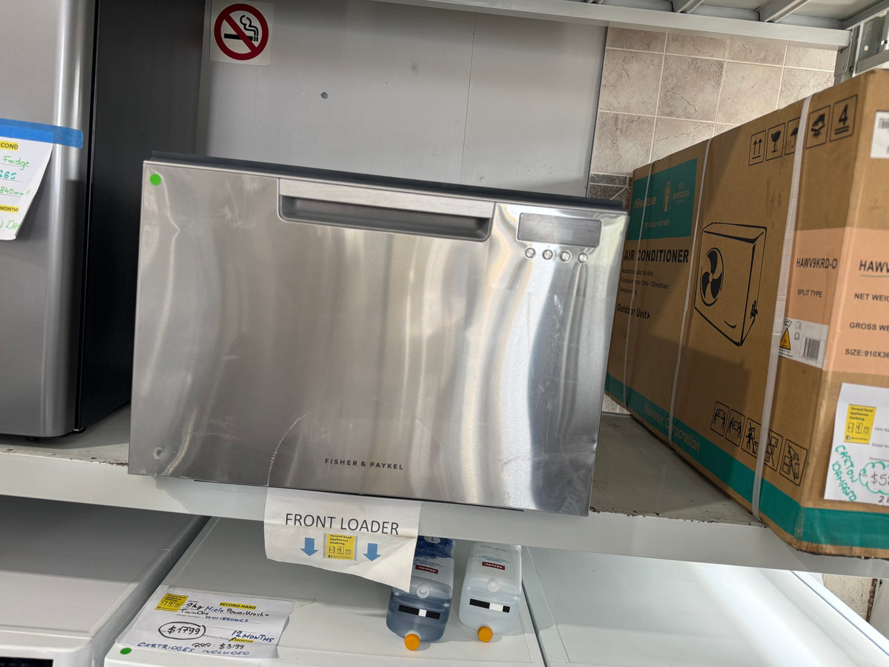 Factory second Fisher&Paykel DD60SCX9 Series 7, Contemporary Single DishDrawer™ Dishwasher - Second Hand Appliances Geebung