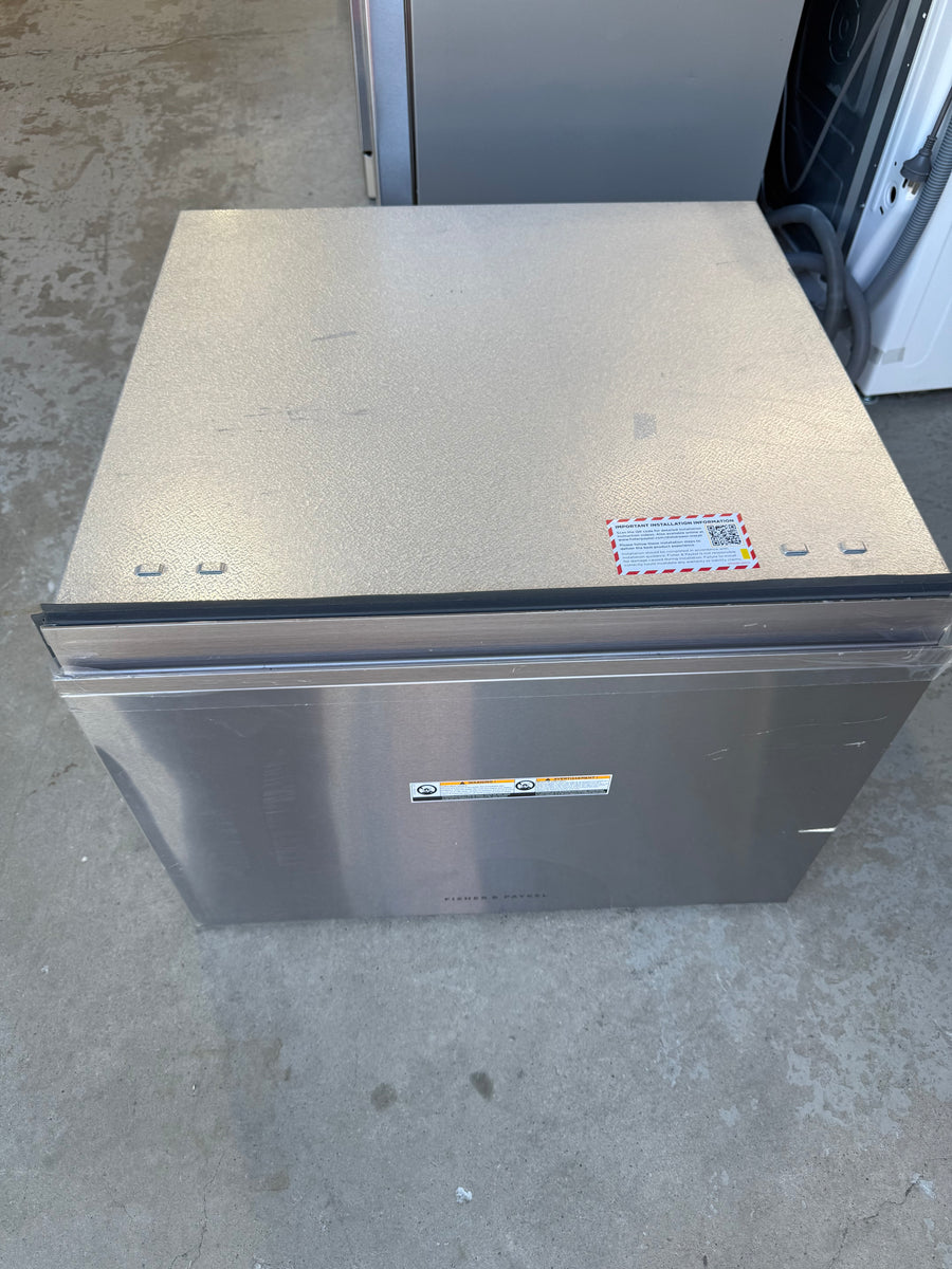 Transportation damaged Fisher & Paykel DD60ST4NX9 Series 9, Contemporary Tall Single DishDrawer™ Dishwasher - Second Hand Appliances Geebung