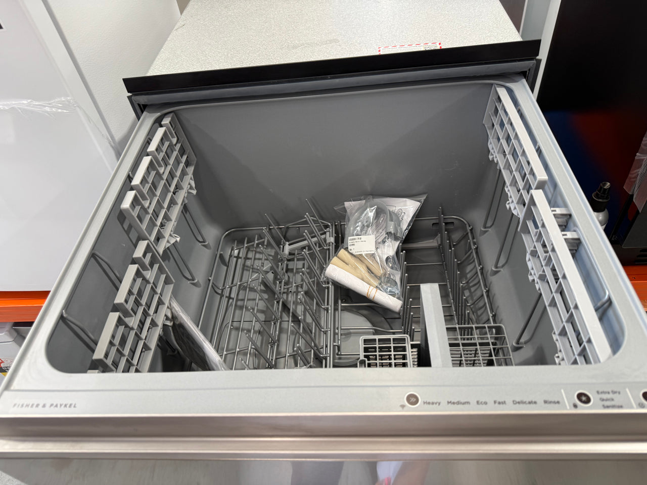 Factory second Fisher & Paykel DD60ST4NX9 Series 9, Contemporary Tall Single DishDrawer™ Dishwasher - Second Hand Appliances Geebung