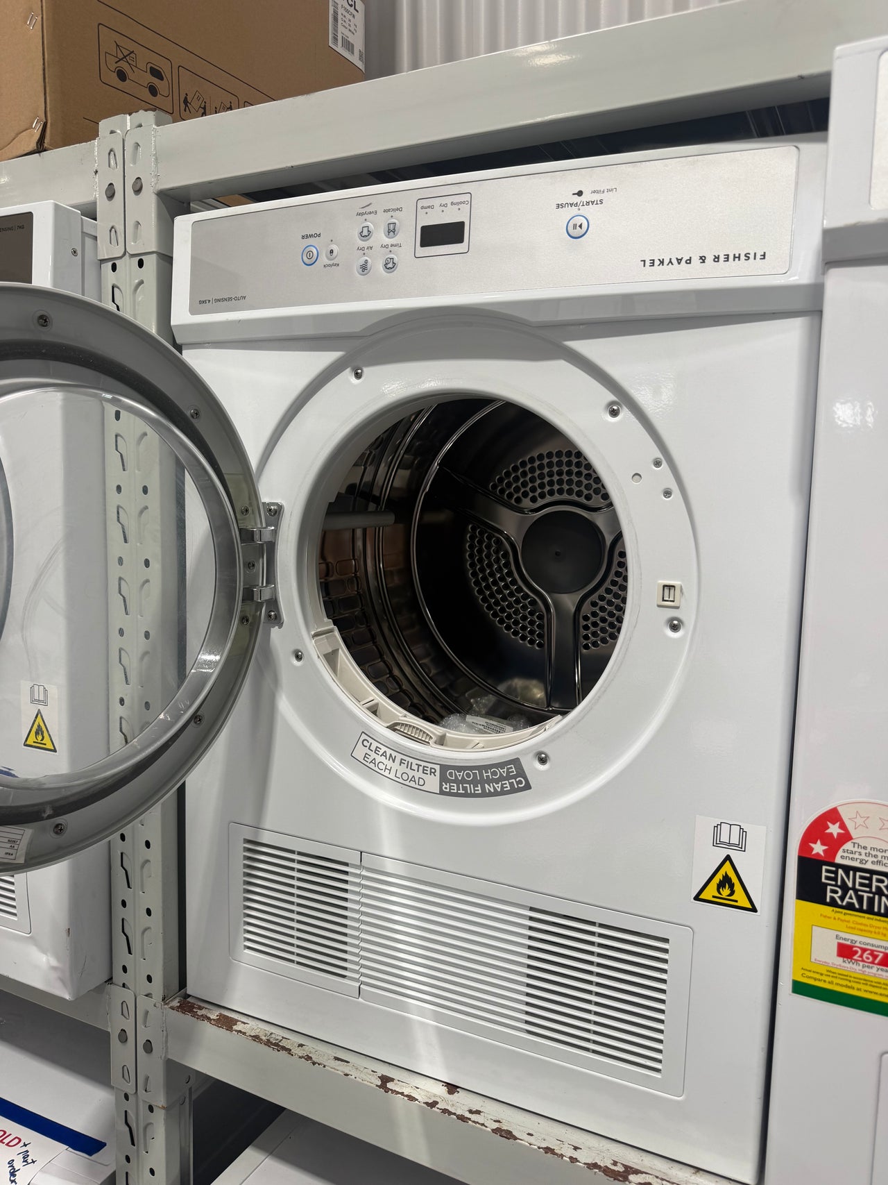 Buy Factory second Fisher & Paykel DE4560M1 4.5kg vented dryer |  | [product_variant] | Second Hand Appliances Geebung Brisbane
