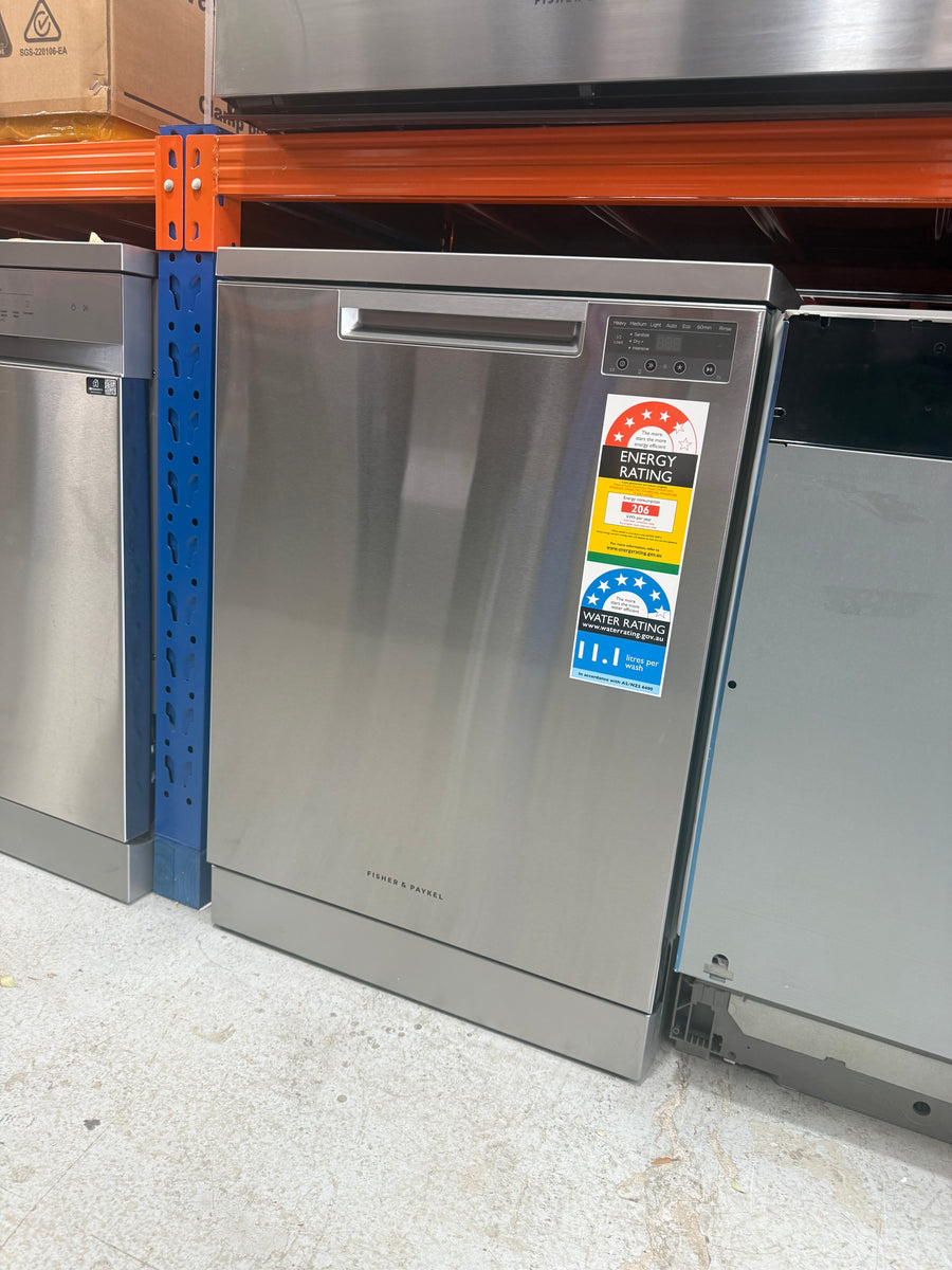 Factory second Fisher & Paykel DW60FC4X3 60 cm Freestanding Dishwasher - Second Hand Appliances Geebung