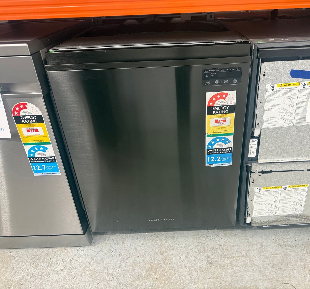 Factory second Fisher & Paykel DW60UN2B2 60cm built-under dishwasher - Second Hand Appliances Geebung