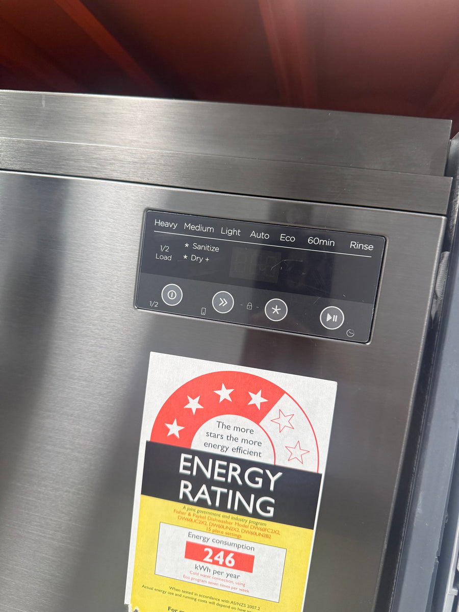 Factory second Fisher & Paykel DW60UN2B2 60cm built-under dishwasher - Second Hand Appliances Geebung