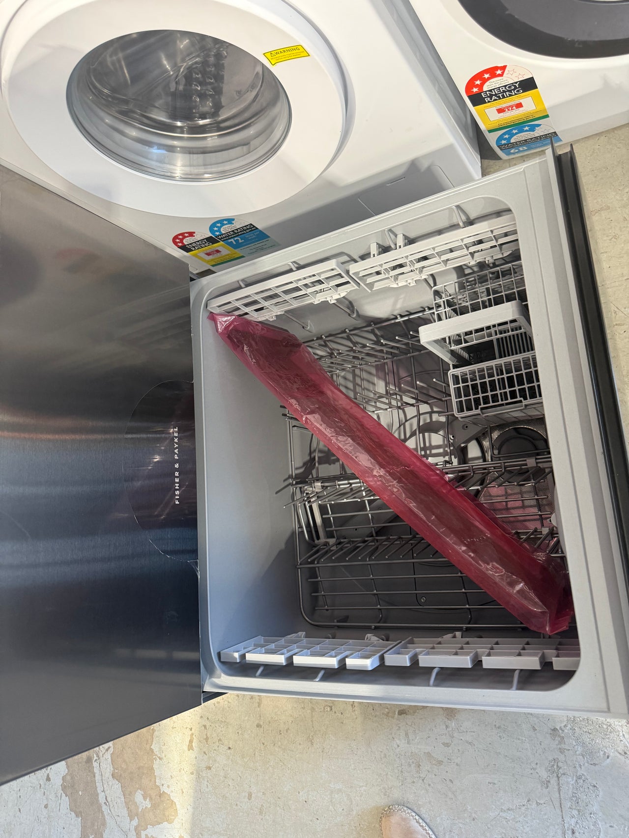 Buy Factory second Fisher & Paykel Double DishDrawer Dishwasher Black Stainless Steel Model: DD60D2NB9 |  | [product_variant] | Second Hand Appliances Geebung Brisbane