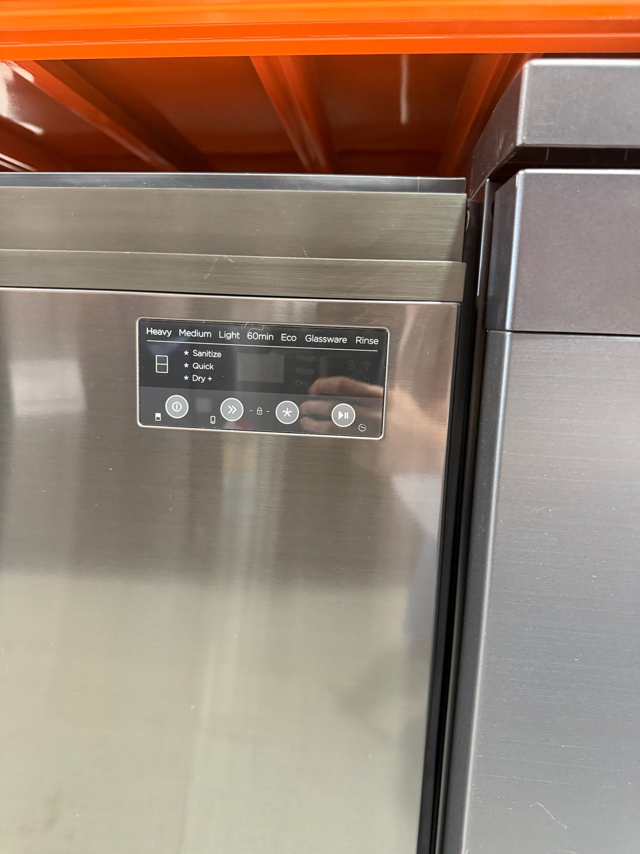 Factory second Fisher & Paykel Double DishDrawer Dishwasher Black Stainless Steel Model: DD60D2NB9 - Second Hand Appliances Geebung