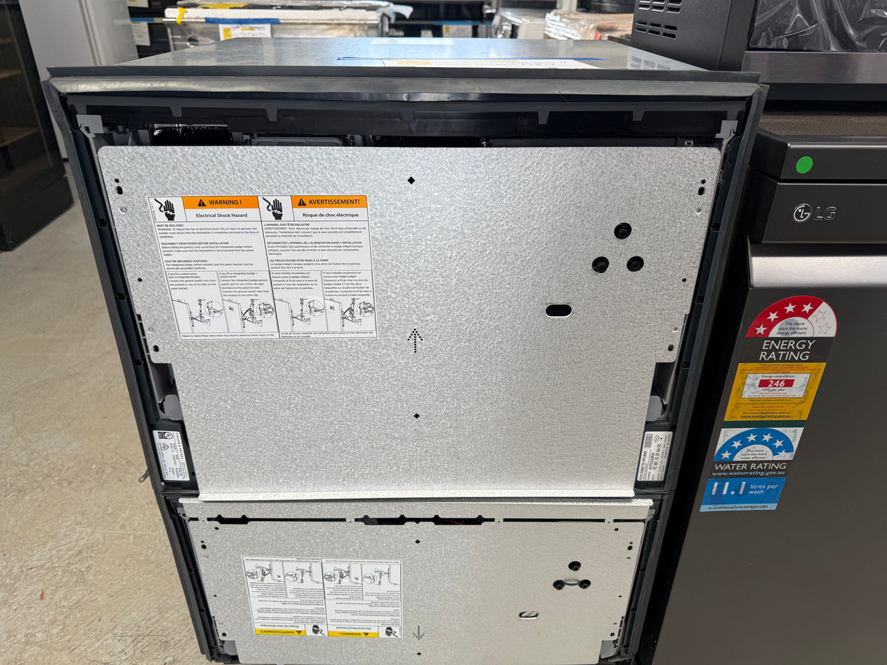 Factory second Fisher&Paykel Integrated Double DishDrawer ‘TALL’ DD60DTX6I1 - Second Hand Appliances Geebung