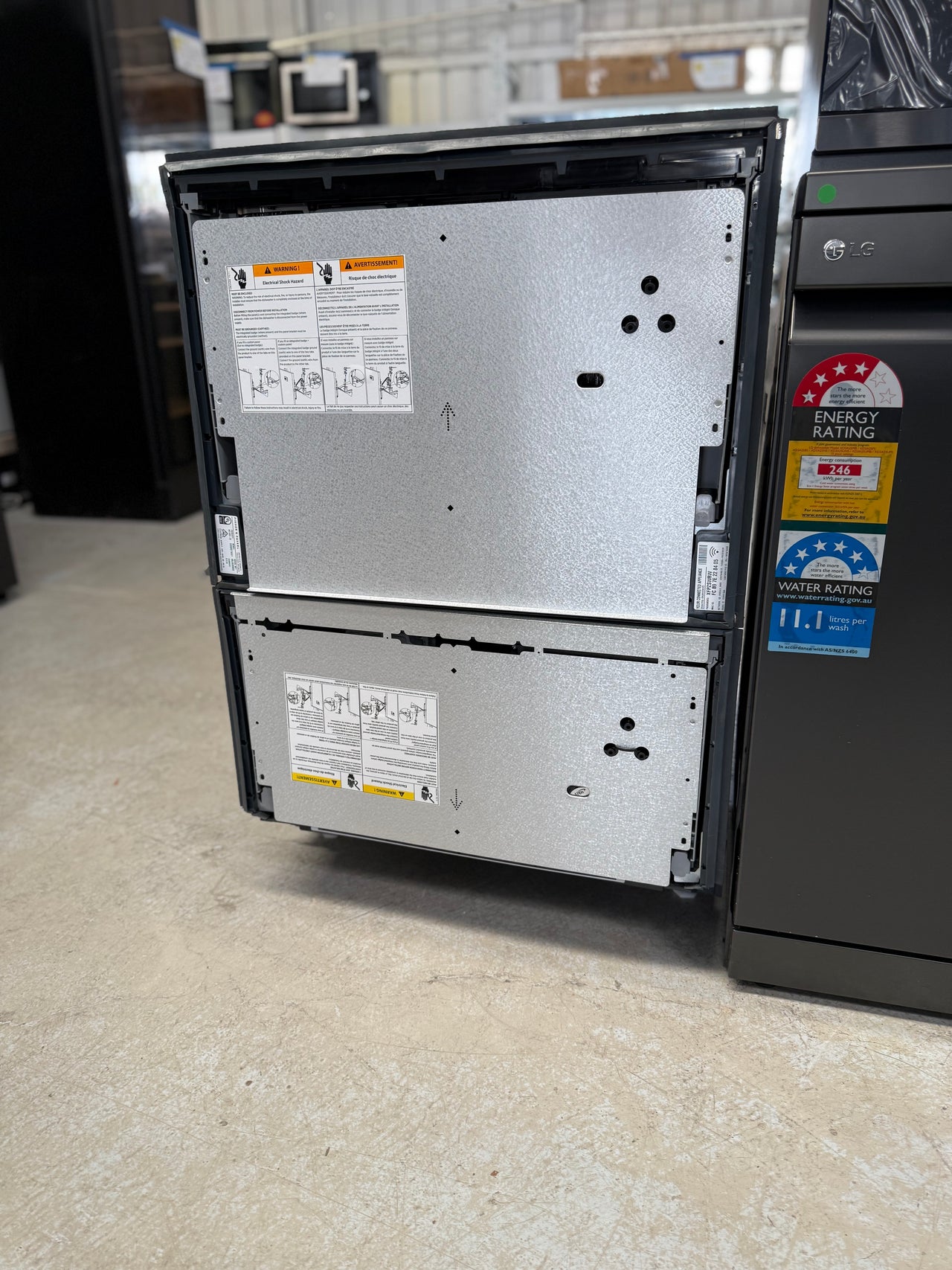 Factory second Fisher&Paykel Integrated Double DishDrawer ‘TALL’ DD60DTX6I1 - Second Hand Appliances Geebung