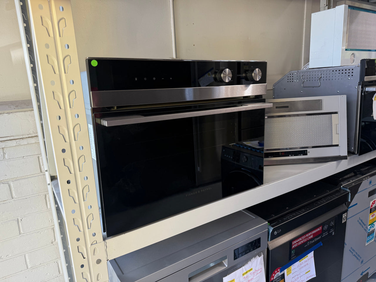 Buy Factory second Fisher & Paykel OB60NC7CEX1 60cm 7-Function Built-In Oven – Stainless Steel / Contemporary Design |  | [product_variant] | Second Hand Appliances Geebung Brisbane