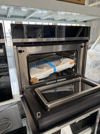 Thumbnail for Factory second Fisher & Paykel OM60NDB1 is a 60cm Series 9 Contemporary Compact Combination Microwave Oven - Second Hand Appliances Geebung