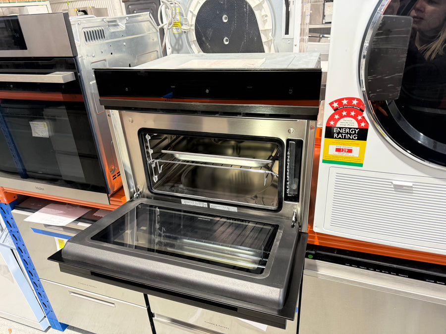 Factory second Fisher & Paykel OS60NDB1 60cm Built-in Combination Steam Oven - Second Hand Appliances Geebung