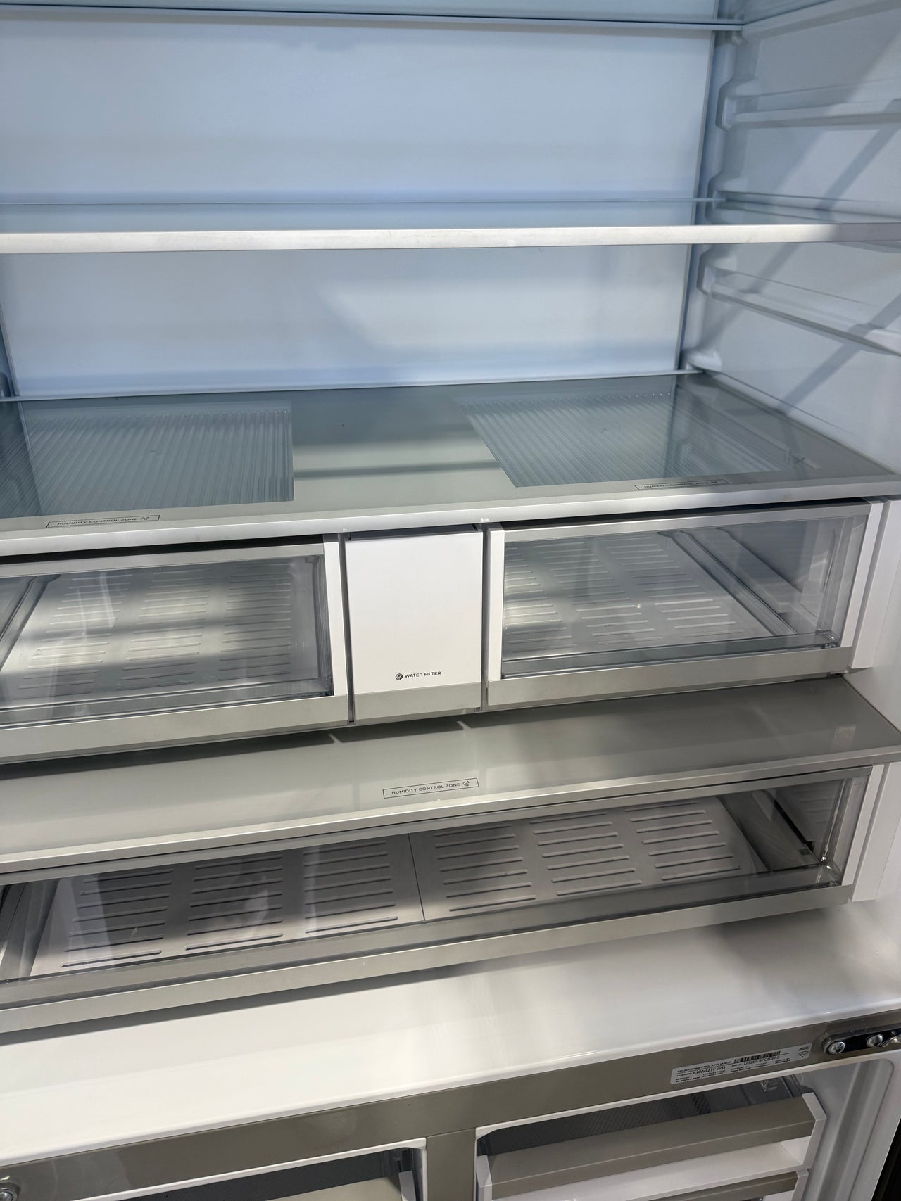 Factory second Fisher&Paykel RF730QZUVB1 690L Quad Door Fridge Freezer – Matte Black - Second Hand Appliances Geebung