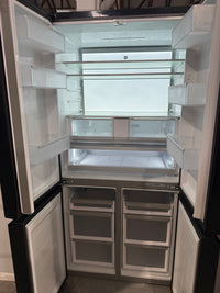 Thumbnail for Factory second Fisher&Paykel RF730QZUVB1 690L Quad Door Fridge Freezer – Matte Black - Second Hand Appliances Geebung