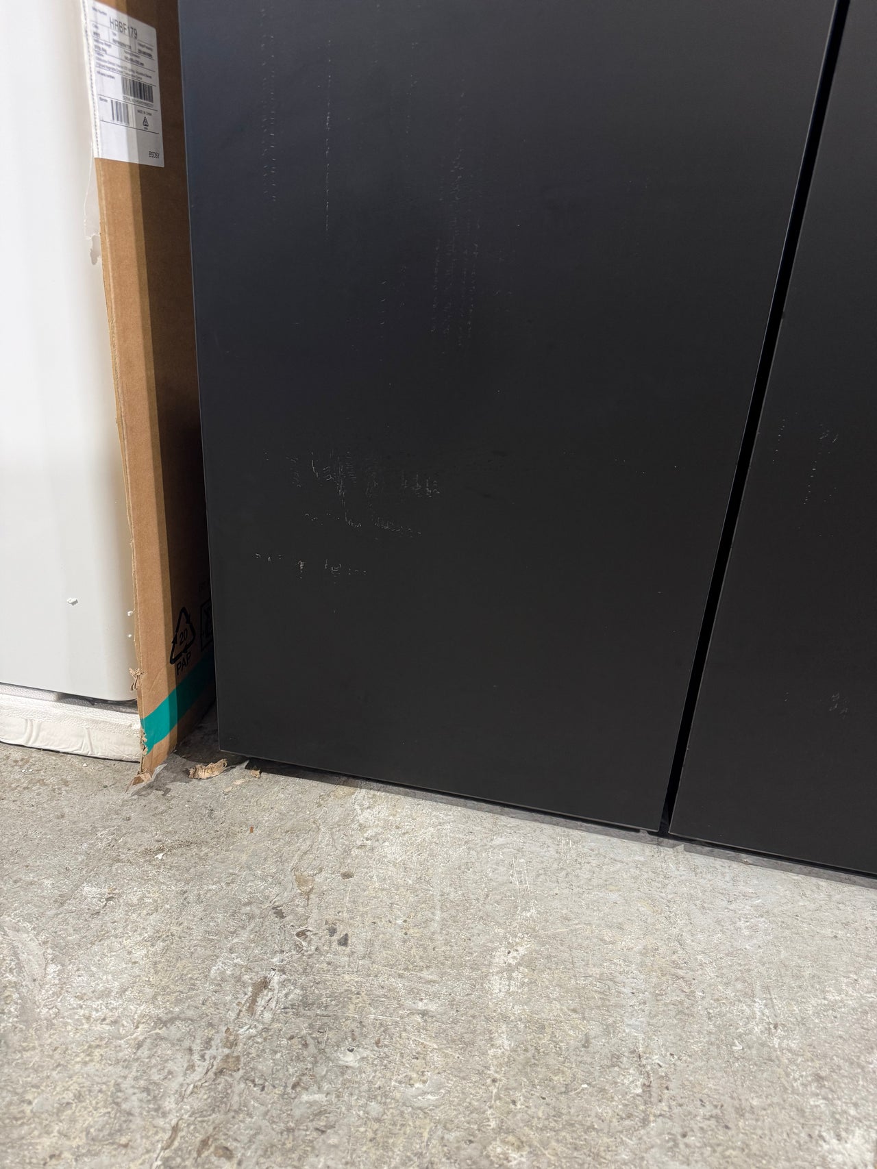 Factory second Fisher&Paykel RF730QZUVB1 690L Quad Door Fridge Freezer – Matte Black - Second Hand Appliances Geebung