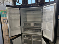 Thumbnail for Factory second Fisher & Paykel RF730QZUVB1 690L Quad Door Fridge (Matte Black Glass) - Second Hand Appliances Geebung