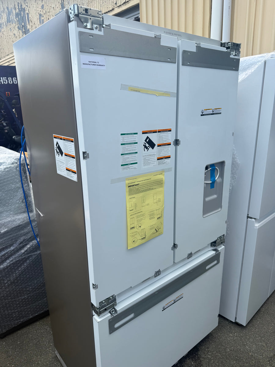 Buy Factory second Fisher & Paykel RS90AU1 476L Integrated French Door Fridge (NAT) |  | [product_variant] | Second Hand Appliances Geebung Brisbane