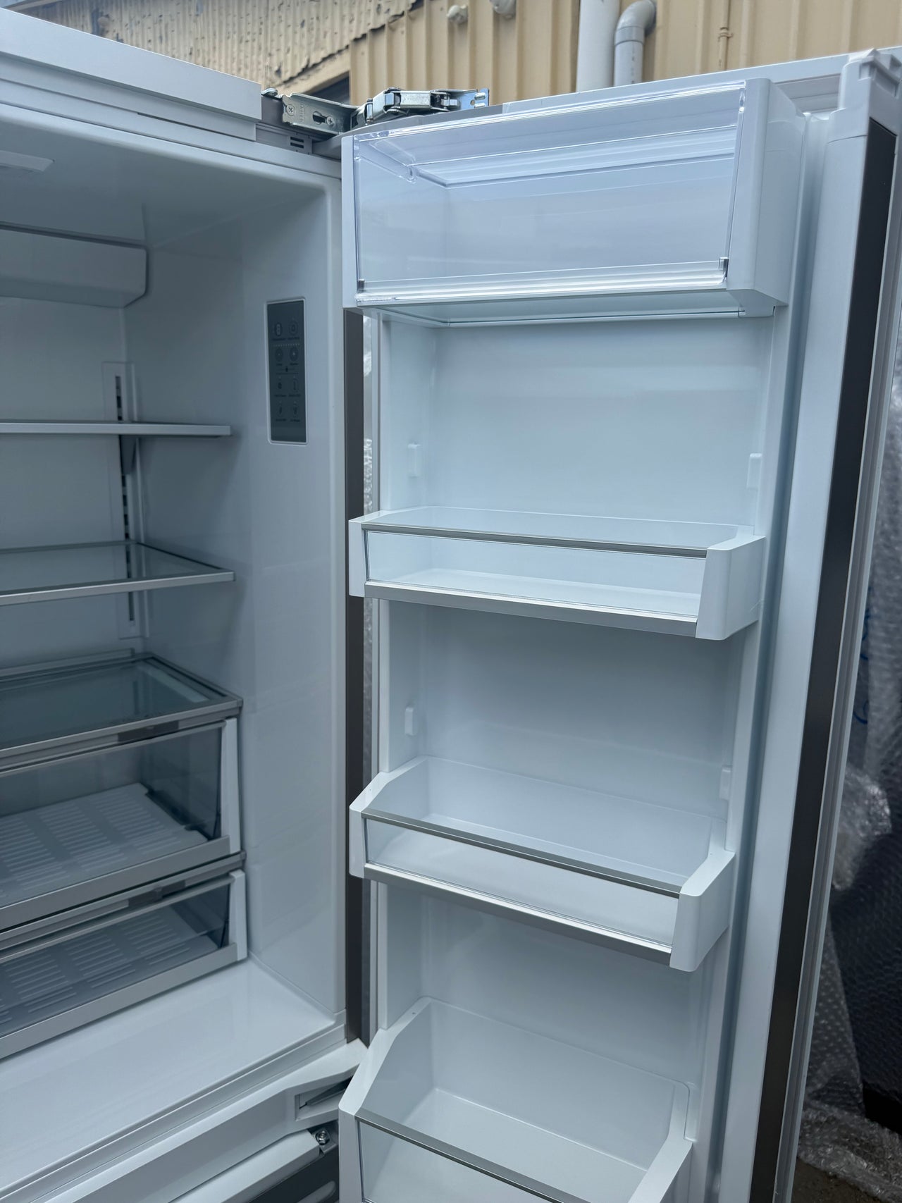 Buy Factory second Fisher & Paykel RS90AU1 476L Integrated French Door Fridge (NAT) |  | [product_variant] | Second Hand Appliances Geebung Brisbane