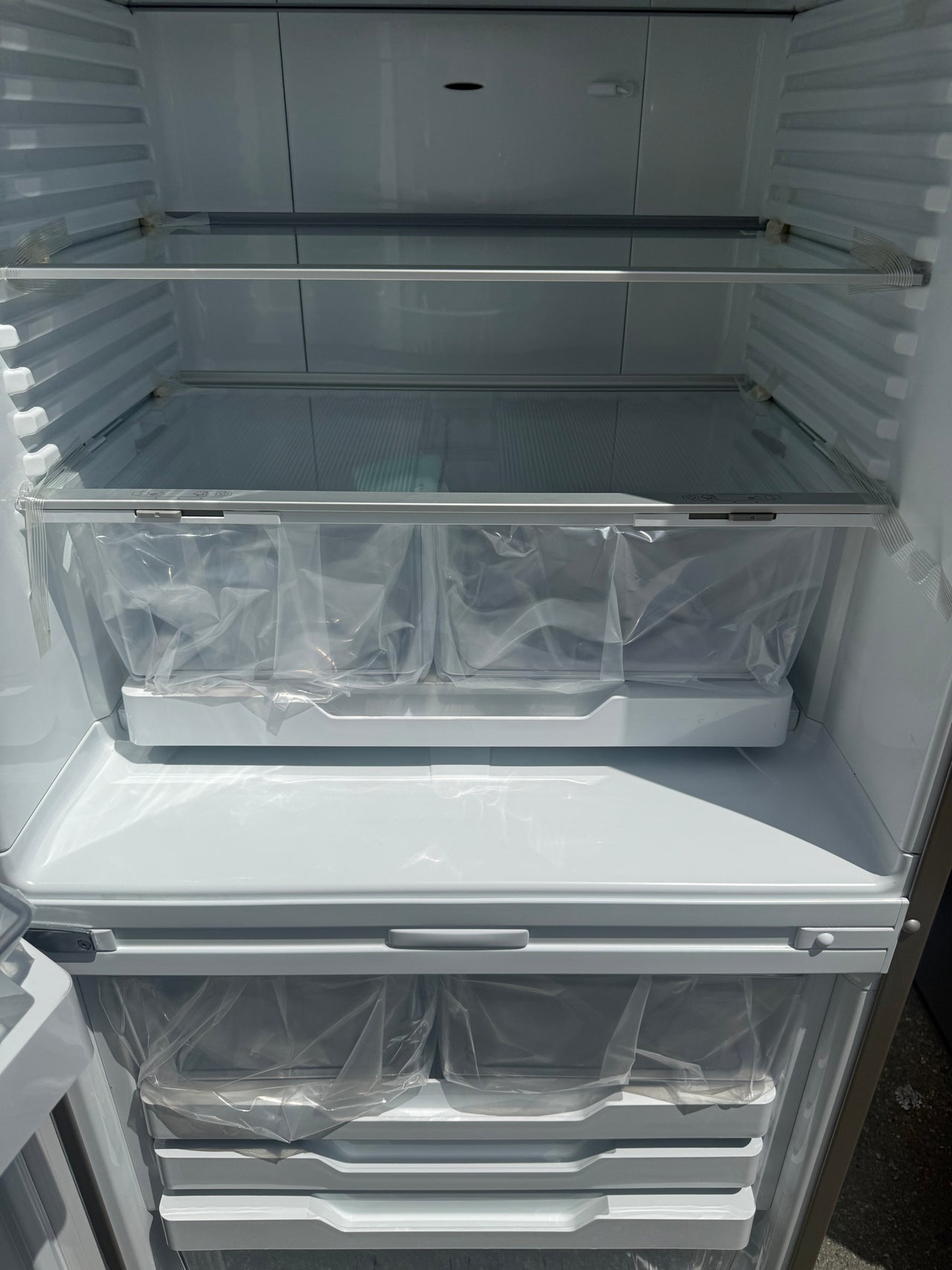 Buy Factory second Fisher & Paykel Series 5 413L Bottom Mount Refrigerator – Stainless Steel (Left Hinge) RF442BLPX6 |  | [product_variant] | Second Hand Appliances Geebung Brisbane