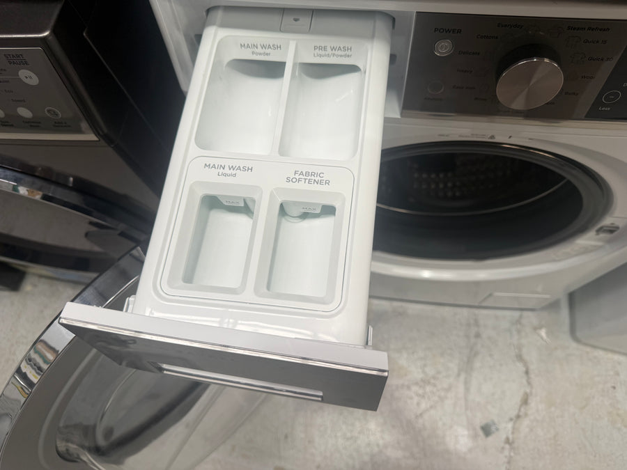 Factory second Fisher & Paykel Series 7 11kg Front Load Washing Machine with Steam Care  Model: WH1160P3 - Second Hand Appliances Geebung