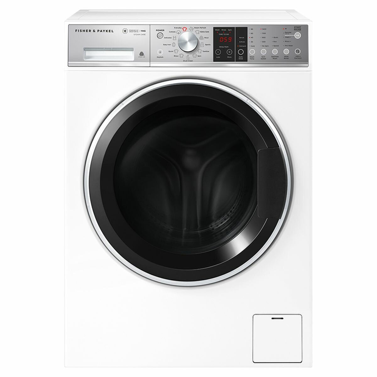 Factory second Fisher & Paykel Series 7 11kg Front Load Washing Machine with Steam Care  Model: WH1160P3 - Second Hand Appliances Geebung