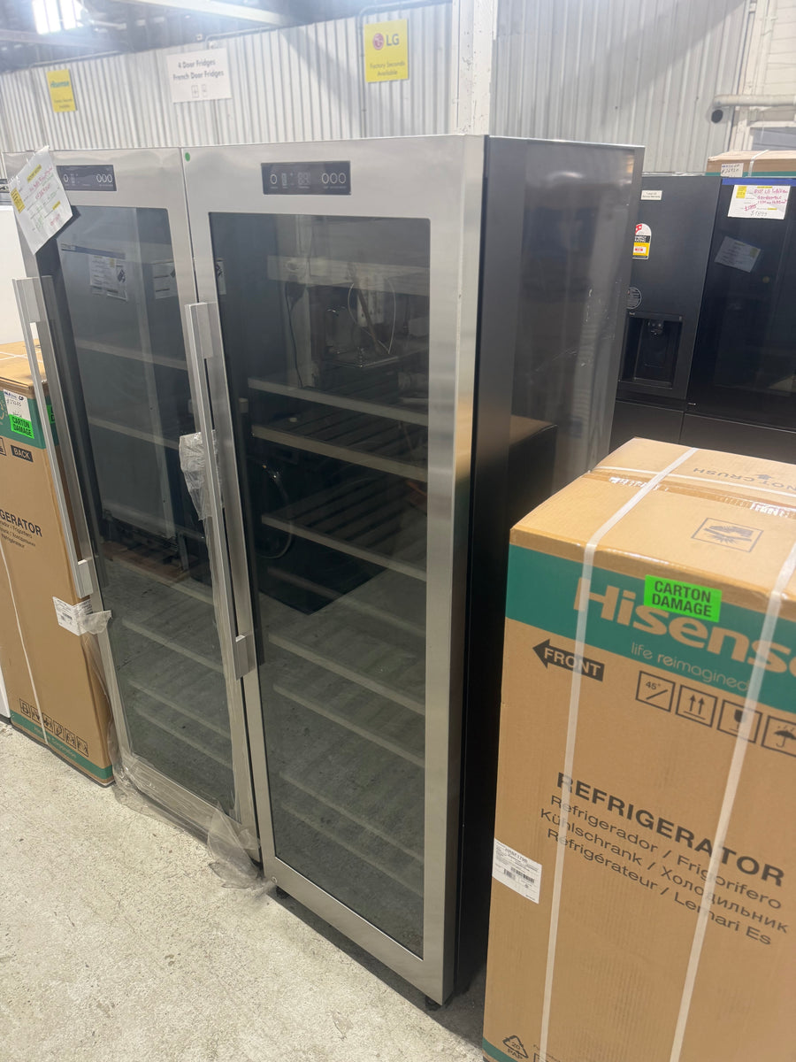 Buy Factory second Fisher & Paykel Series 7 Wine Storage Cabinet 144 Bottle Stainless Steel Right Hinge RF356RDWX1 |  | [product_variant] | Second Hand Appliances Geebung Brisbane