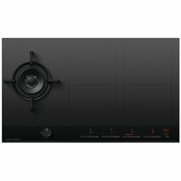 Thumbnail for Fisher & Paykel Series 9 90cm Natural Gas Wok Burner and Induction Cooktop CGI905DNGTB4 - Second Hand Appliances Geebung