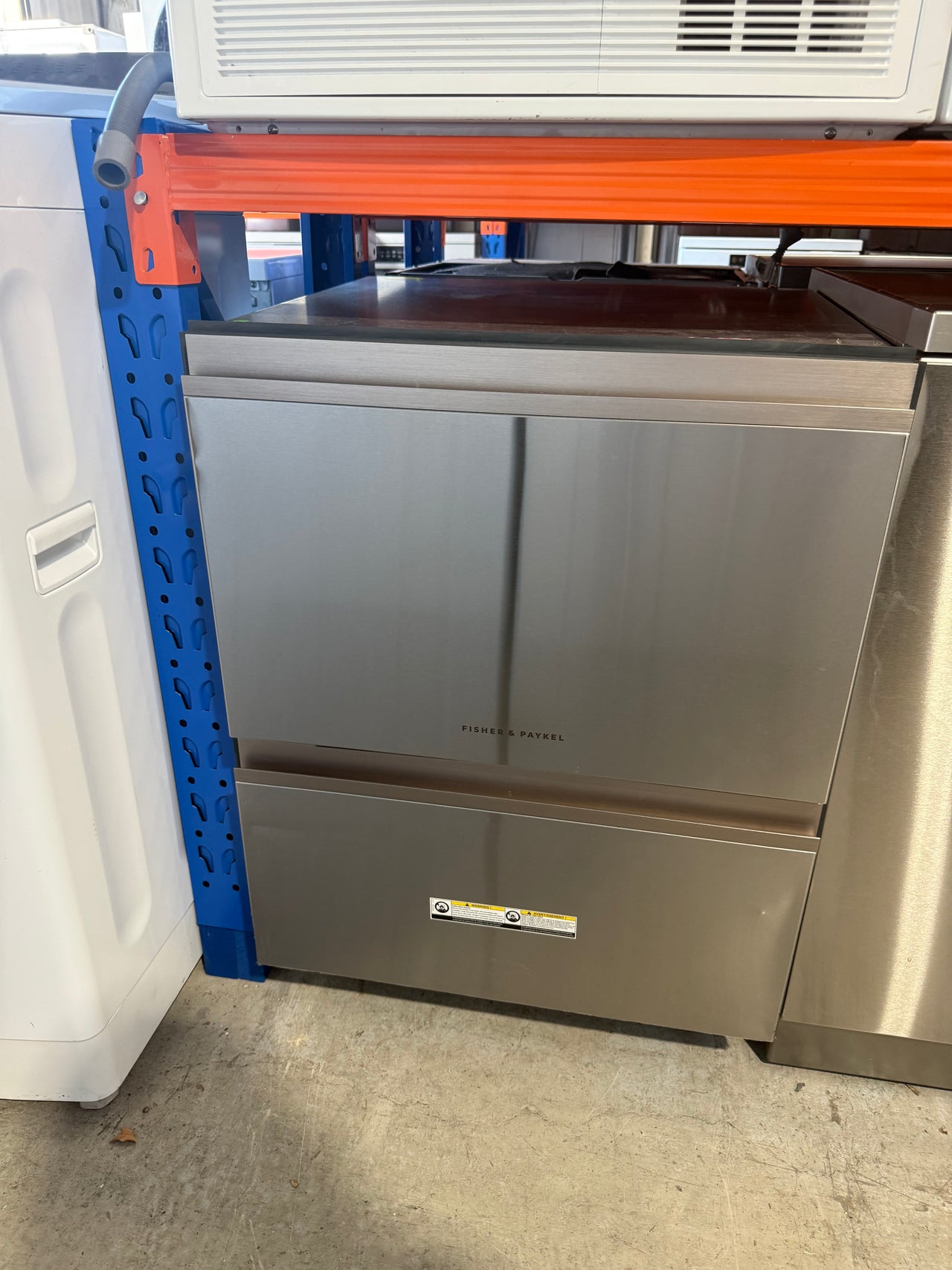 Factory second Fisher&Paykel Series 9 Built-Under Double DishDrawer Dishwasher - Stainless Steel Model: DD60D4NX9 - Second Hand Appliances Geebung