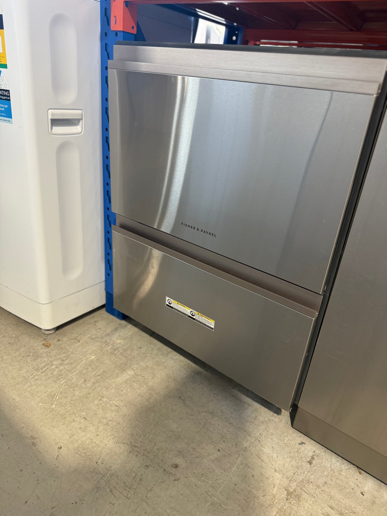 Factory second Fisher&Paykel Series 9 Built-Under Double DishDrawer Dishwasher - Stainless Steel Model: DD60D4NX9 - Second Hand Appliances Geebung