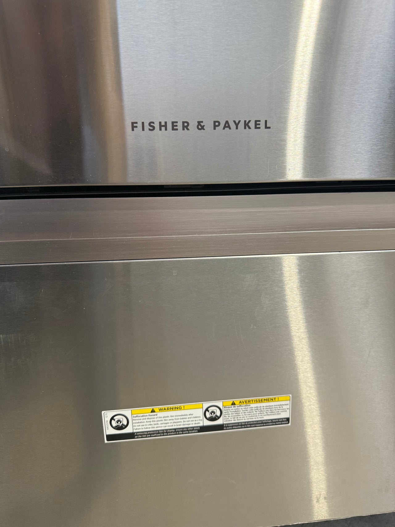 Factory second Fisher&Paykel Series 9 Built-Under Double DishDrawer Dishwasher - Stainless Steel Model: DD60D4NX9 - Second Hand Appliances Geebung