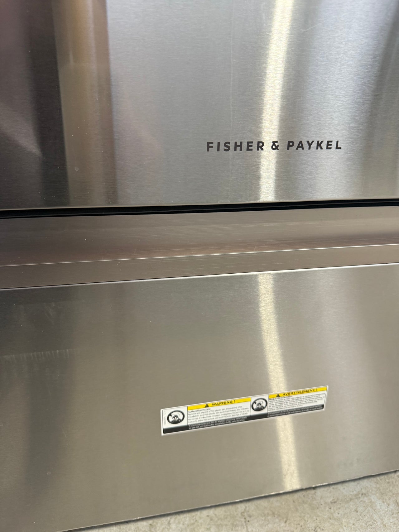 Factory second Fisher&Paykel Series 9 Built-Under Double DishDrawer Dishwasher - Stainless Steel Model: DD60D4NX9 - Second Hand Appliances Geebung