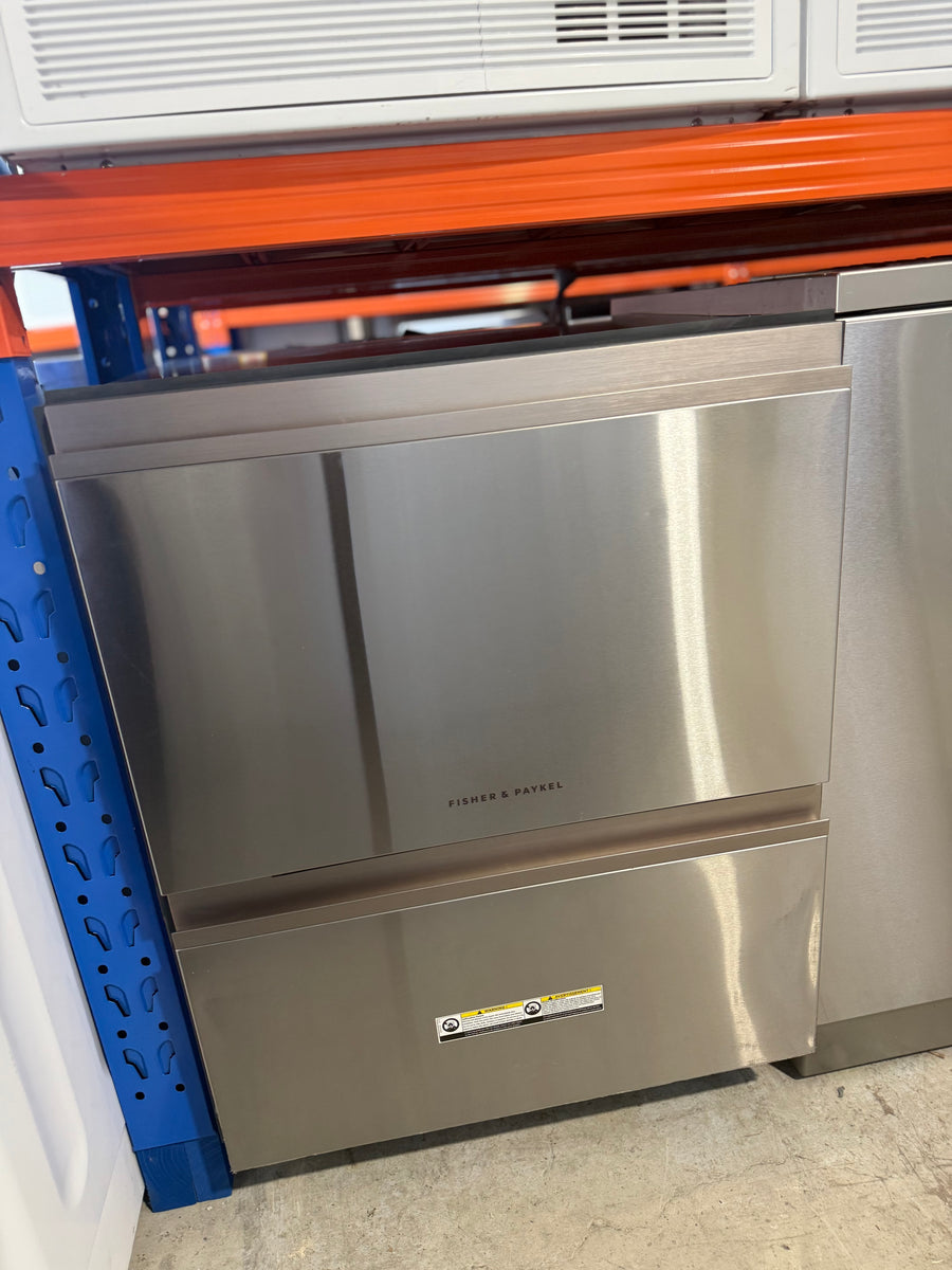 Factory second Fisher&Paykel Series 9 Built-Under Double DishDrawer Dishwasher - Stainless Steel Model: DD60D4NX9 - Second Hand Appliances Geebung