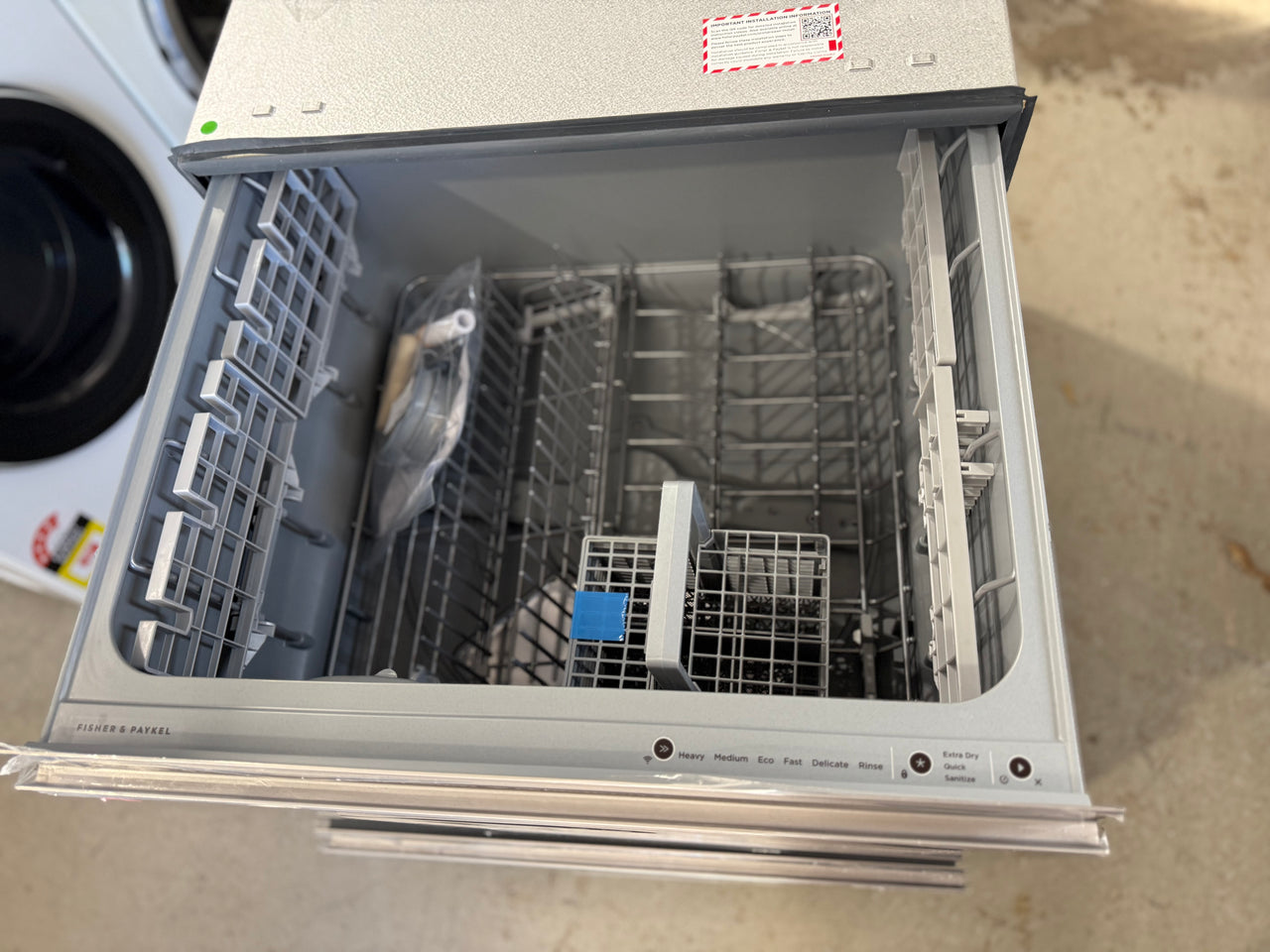 Factory second Fisher&Paykel Series 9 Built-Under Double DishDrawer Dishwasher - Stainless Steel Model: DD60D4NX9 - Second Hand Appliances Geebung