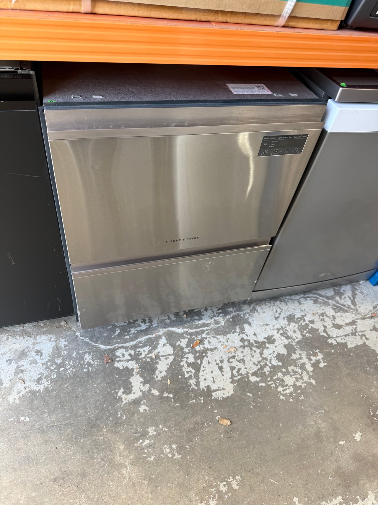 Factory second Fisher & Paykel Series 7 Double DishDrawer™ – DD60D2NX9 - Second Hand Appliances Geebung