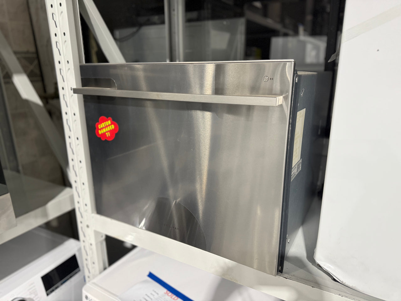 Factory second Fisher & Paykel Tall Single DishDrawer Dishwasher Stainless Steel DD60SDFTX9 - Second Hand Appliances Geebung