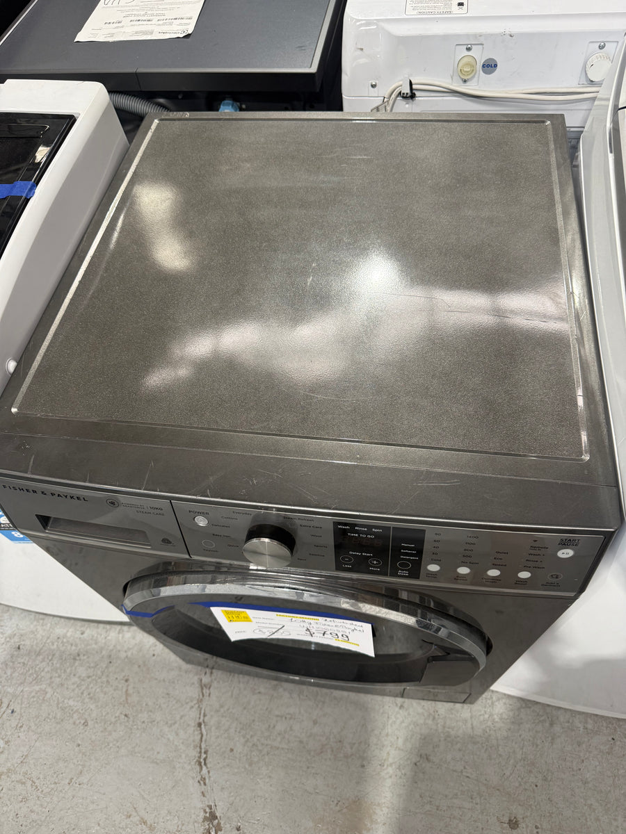 Factory second Fisher & Paykel WH1060SG1 10kg Series 9 Front Load Washing Machine - Second Hand Appliances Geebung