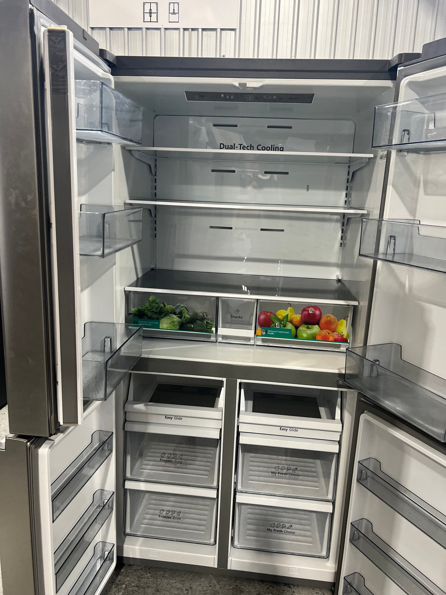 Factory second HISENSE HR6CDFF670S 670L Quad Door Fridge - Second Hand Appliances Geebung
